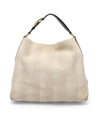 Б/у сумка через плечо Fendi из канваса