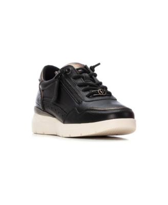XTI женские повседневные кроссовки из кожи, коллекция Carmela, модель Slip On