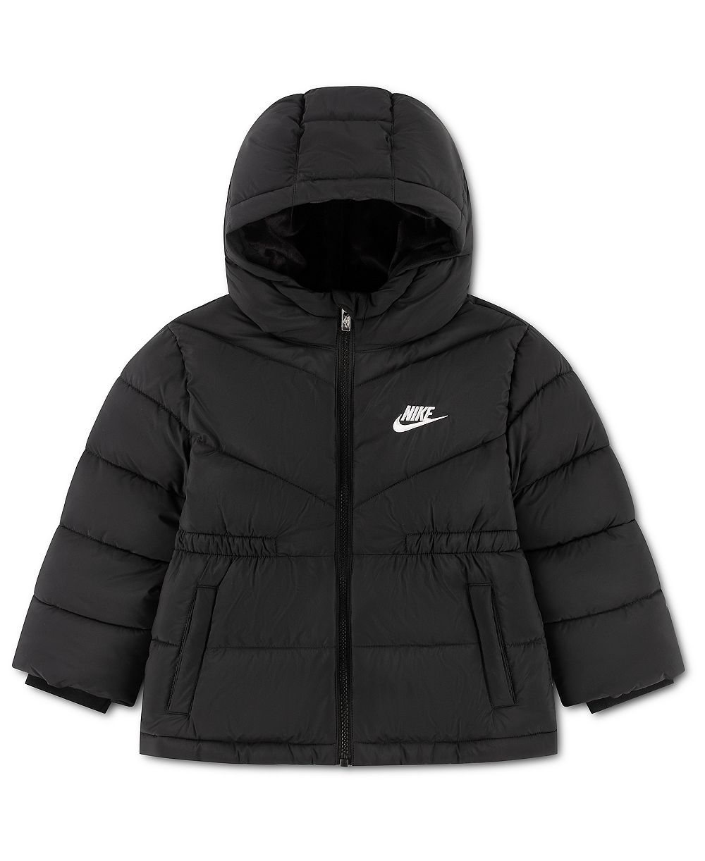 Nike Toddler Girls (2T-4T) Cinched Waist Puffer Jacket
