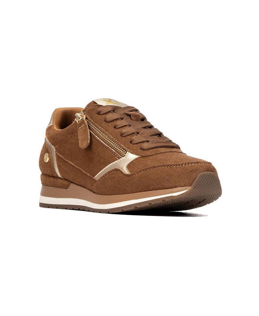 XTI Women's Casual Suede Sneakers