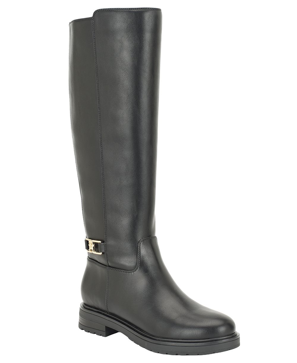 Tommy Hilfiger Women's Truna Round Toe Tall Boots