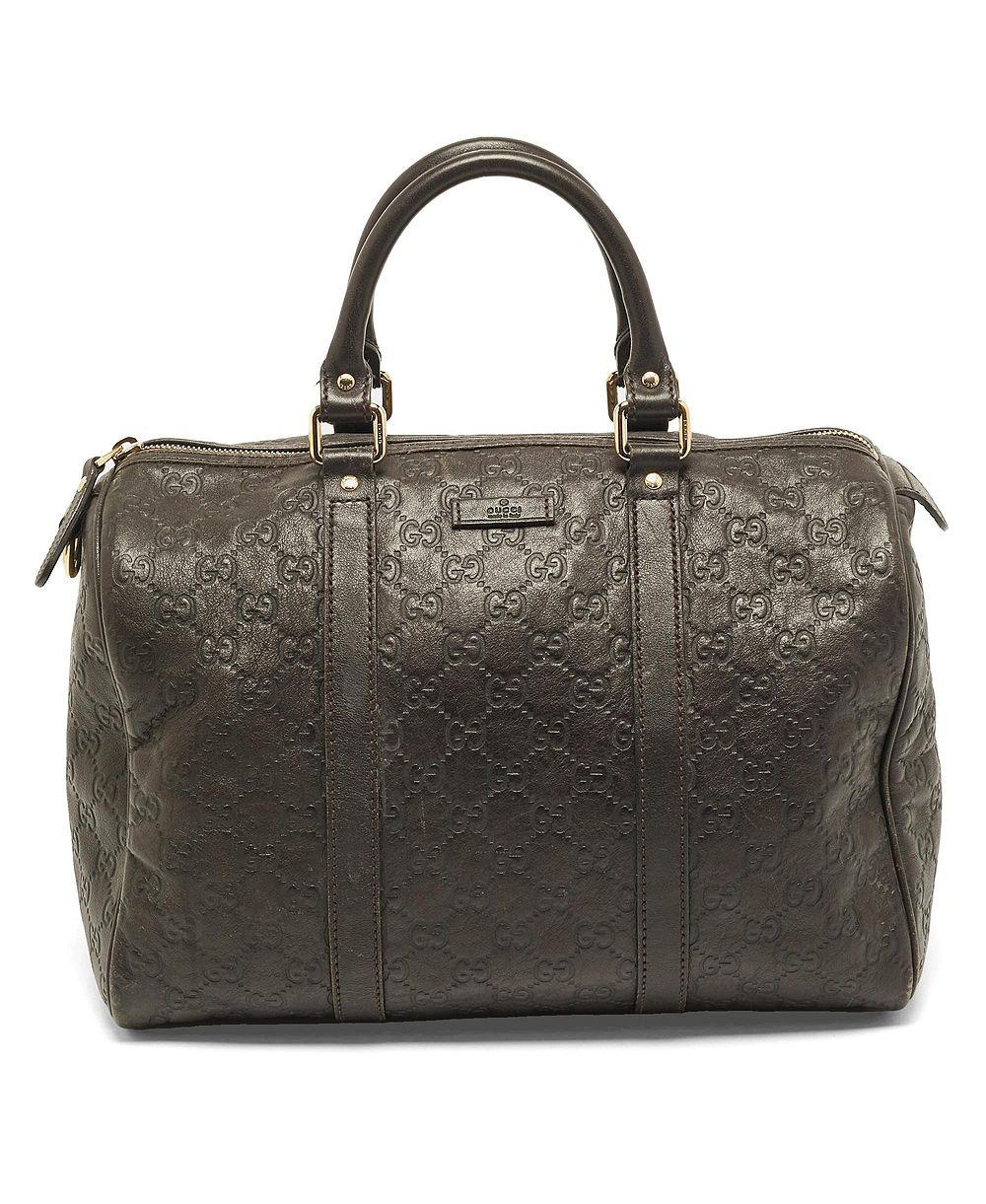Pre-Owned Gucci Women's Joy Medium Guccissima Leather Boston Bag