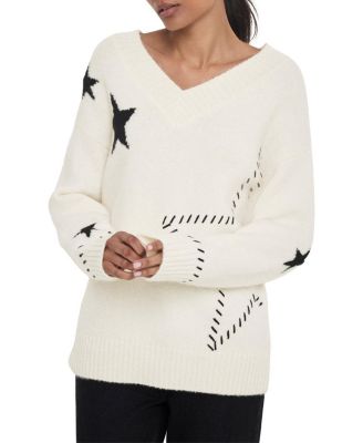 Женский кардиган Mint Velvet с длинным рукавом,regular fit, с принтом звезд