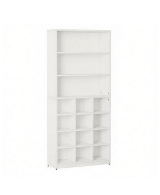 Slickblue Freestanding Shoe Cabinet for Hallway and Living Room