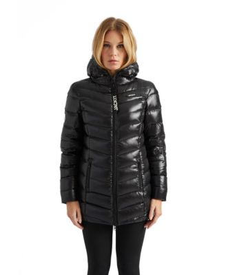 JACK1T Women's Hooded Down Coat Jacket