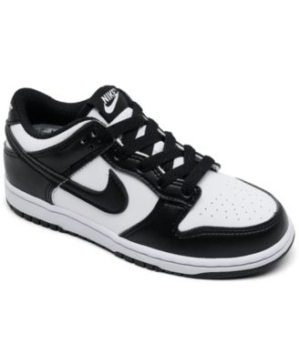Детские кожаные кроссовки Nike Dunk Low для девочек от Finish Line