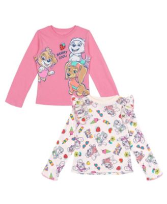 Paw Patrol Toddler Girls Girls'(2T- 4T) 2-Pack Long Sleeve Tees