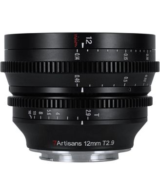 кинообъектив 7 artisans vision cine 12mm t2.9 для крепления rf