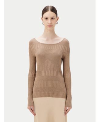 Gobi Cashmere детский свитер из ребристого хлопка и кашемира