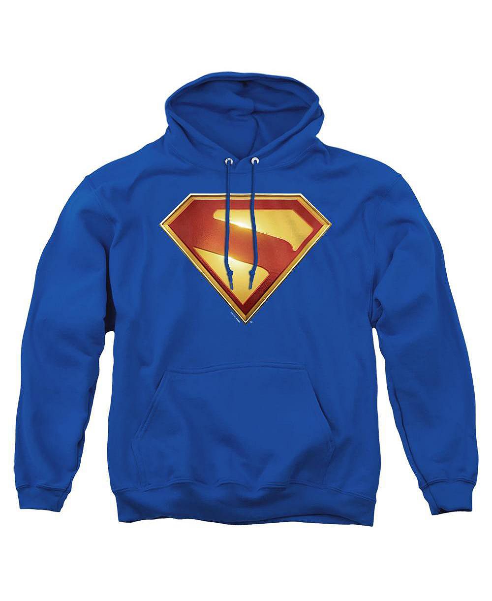 Superman Men's Graphic Classic-Fit Long-Sleeve Pull-Over Hoodie