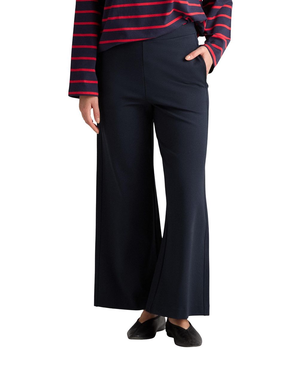 Residus Women's Lottie Wide-Leg Cropped Pull-On Pants