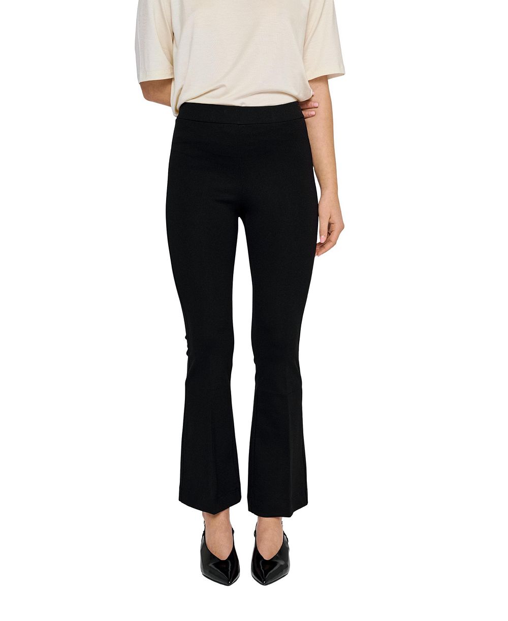 Женские брюки residus lana slim-fit flared pull-on