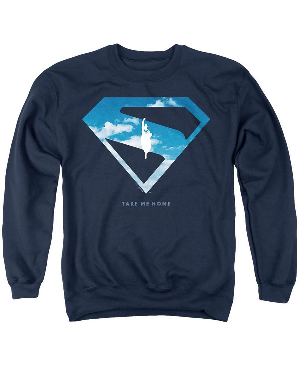 Superman Men's Cloud Shield Graphic Classic-Fit Sweatshirt