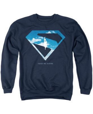 Superman мужская классическая толстовка с принтом Cloud Shield