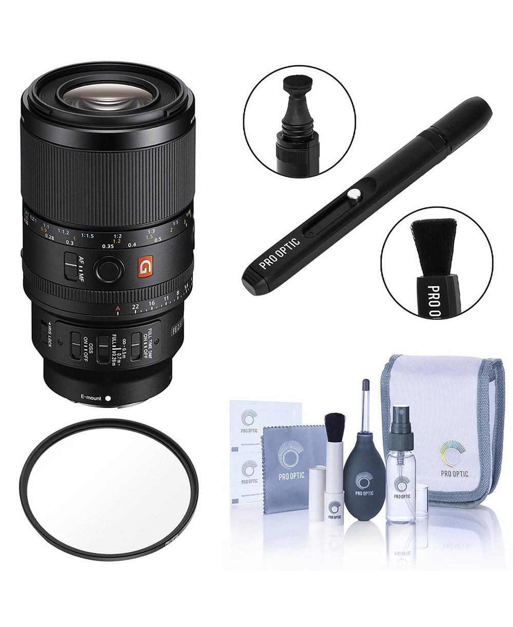Sony FE 100mm f/2.8 GM OSS Macro 1.4x-Magnification Lens for E-Mount