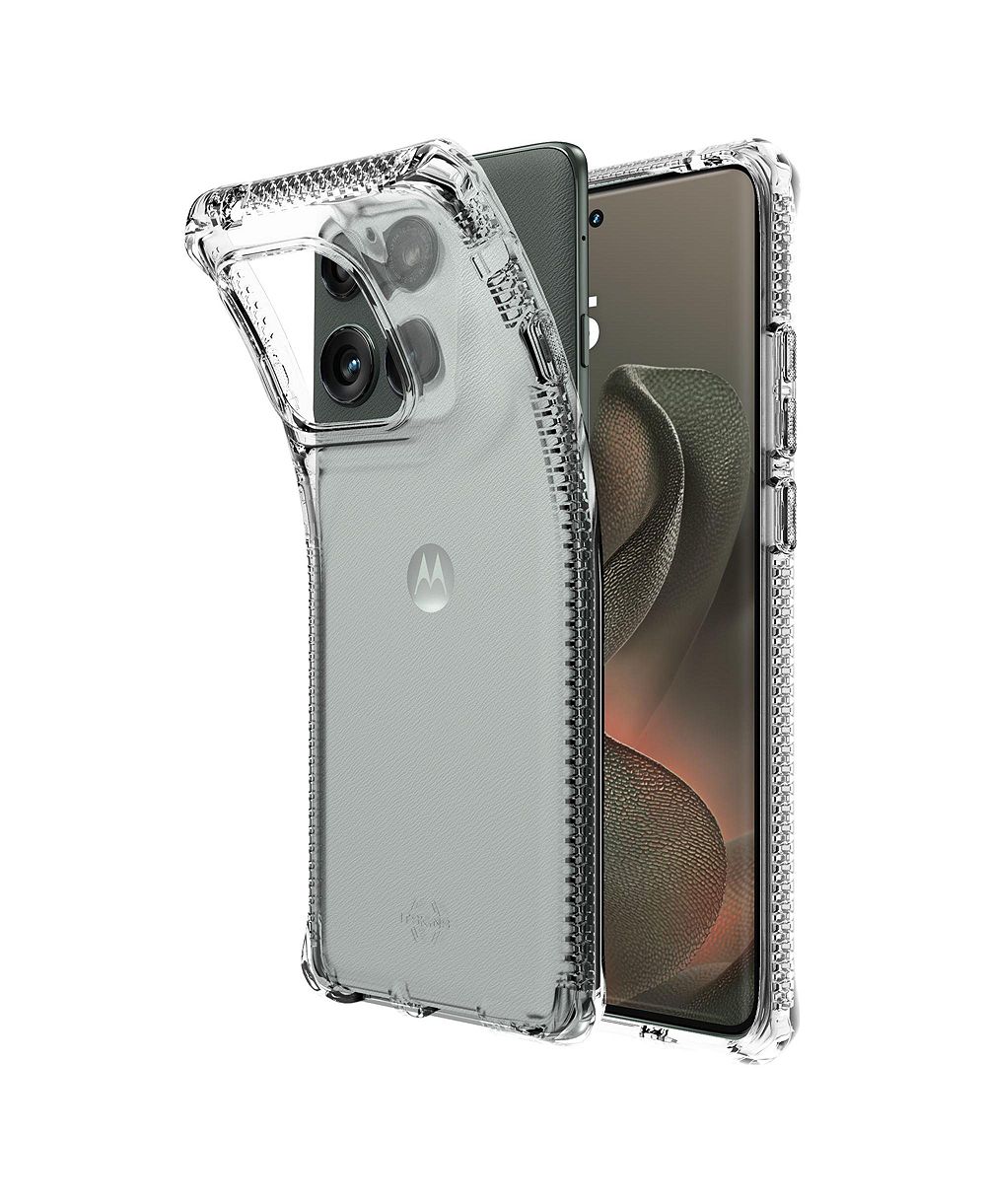 ITSkins Spectrum R Clear Drop-Tested Case for Motorola Moto Edge (2025)