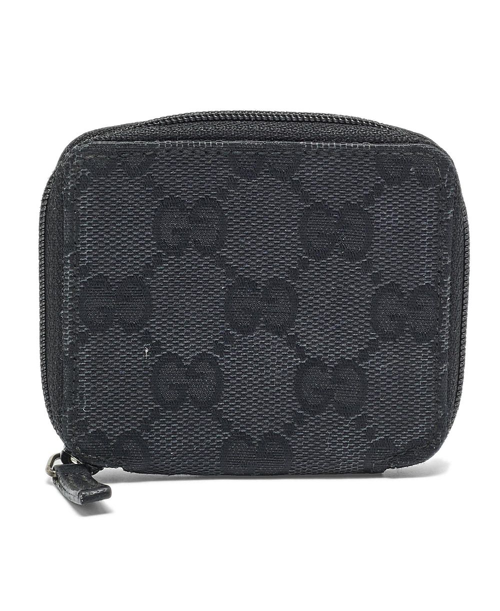 Pre-Owned Gucci women's Bree GG Canvas and Leather Crossbody Bag