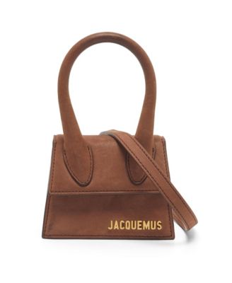 Мини-сумка Le Chiquito из нубука с верхней ручкой, Pre-Owned Jacquemus