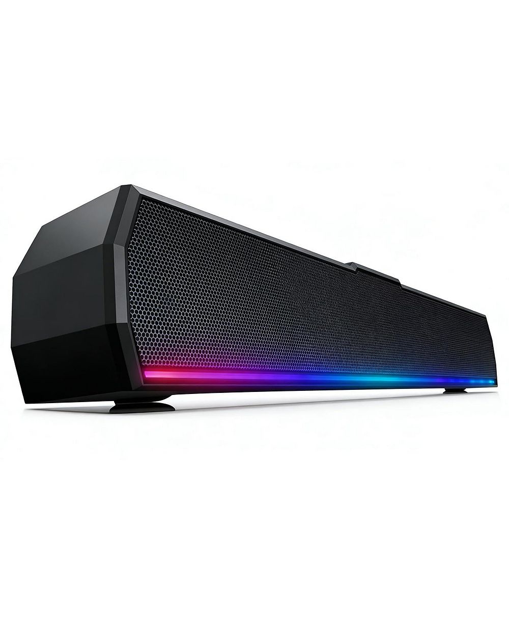 Lofree Plug-and-Play Multi-Light Desktop Computer Speakers for PC/Mac/Linux/Gaming