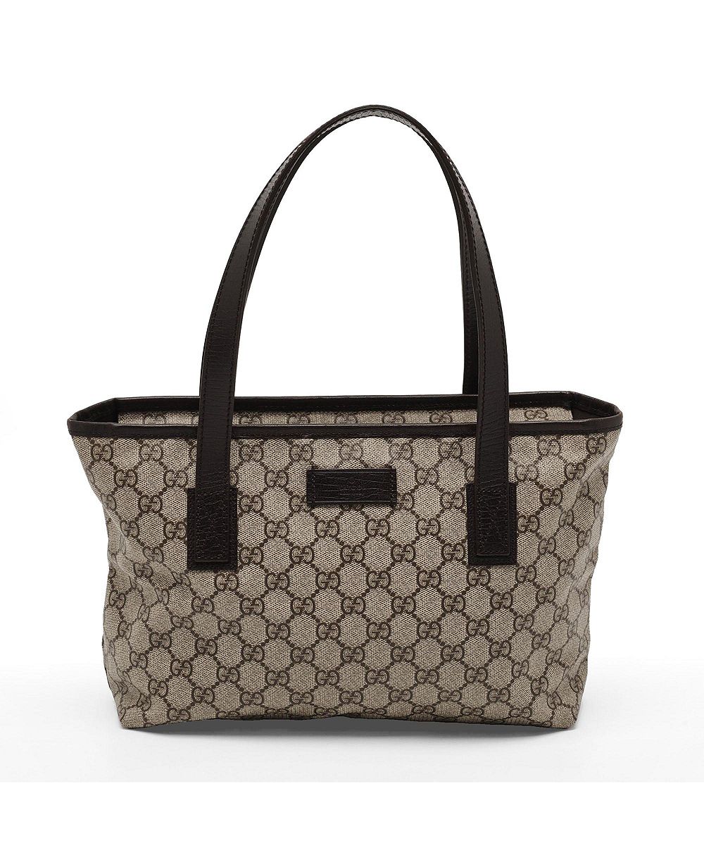 Pre-Owned Gucci Кожаная сумка-тоут Bamboo Shopper