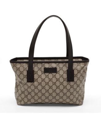 Pre-Owned Gucci Кожаная сумка-тоут Bamboo Shopper