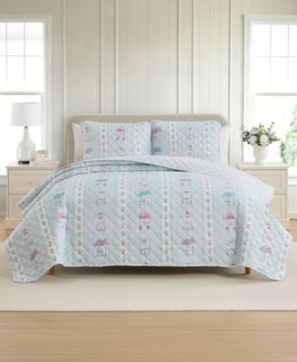 Lenox Spice Village Reversible 2-Piece Quilt Set, Twin/Twin XL