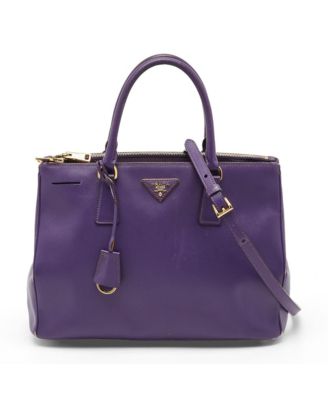 Pre-Owned Prada женская кожаная сумка через плечо