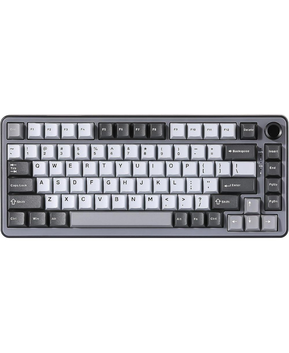 IPASON B75 75% Layout Hot-Swappable RGB-Backlit Mechanical Keyboard for Windows/Mac