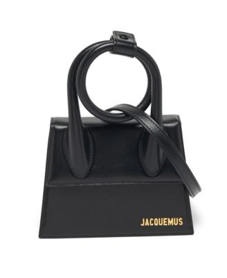 Pre-Owned Jacquemus Le Chiquito Noeud Women's Leather Top Handle Bag