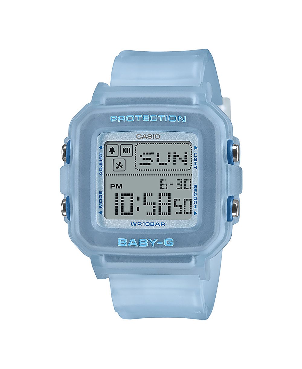 Женские часы G-Shock Baby-G синие, смолы, 39 мм
