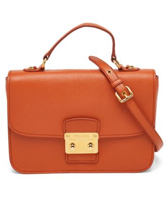Pre-Owned Miu Miu женская кожаная сумка-тоут