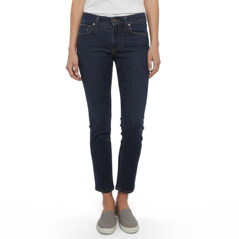 Pre-Owned Dolce & Gabbana Women's Mid-Rise Straight-Leg Jeans