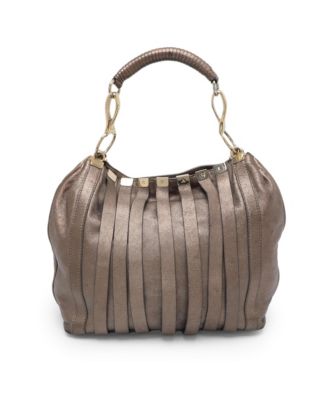 Pre-Owned Versace женская кожаная сумка через плечо