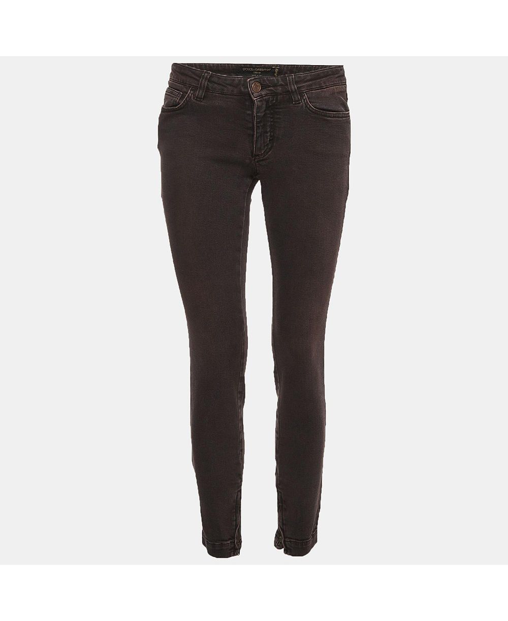 Pre-Owned Dolce & Gabbana Women's Mid-Rise Slim-Fit Jeans