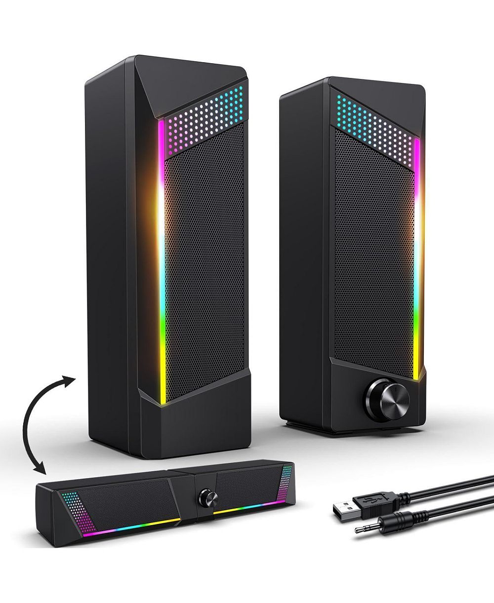 Lofree 2-в-1 игровые RGB колонки для компьютера