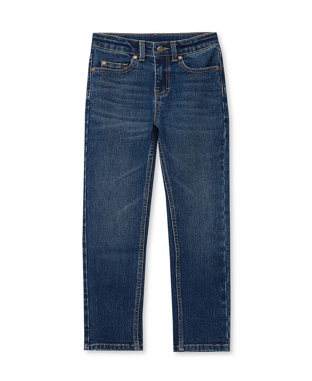 Lands' End Big Boys 5 Pocket Iron Knee Lined Jeans