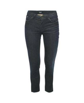 Pre-Owned Dolce & Gabbana Women's Washed Denim Raw Edge Jeans