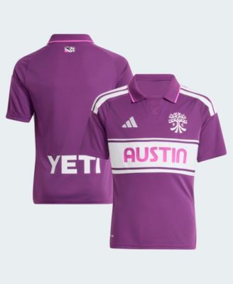adidas детская реплика майки для футбола фиолетового цвета Austin FC 2026 Archive