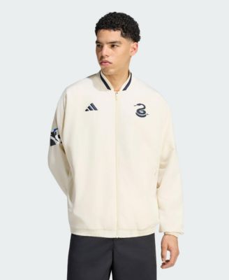 adidas мужская куртка на молнии Philadelphia Union 2026 Archive Full-Zip Anthem, цвет tan
