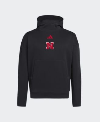 adidas мужское худи Nebraska Huskers Z.N.E черное