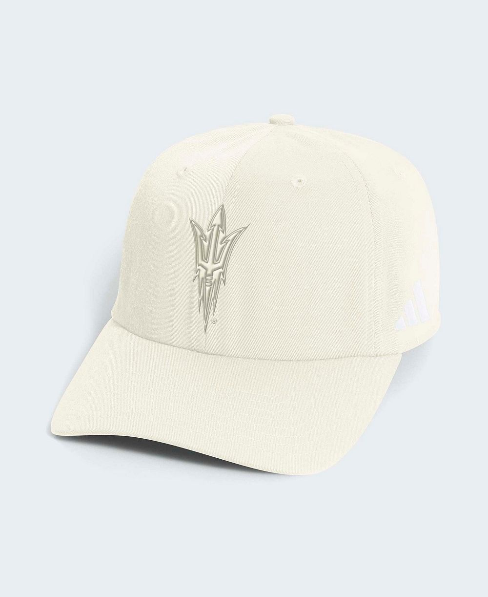 adidas Men's Beige Arizona State Sun Devils Slouch Adjustable Hat