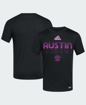 Мужская футболка adidas с крючком, черная, Austin FC 2026 Archive