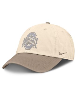 Nike Мужская регулируемая кепка Two-Tone Club Natural/Khaki Ohio State Buckeyes