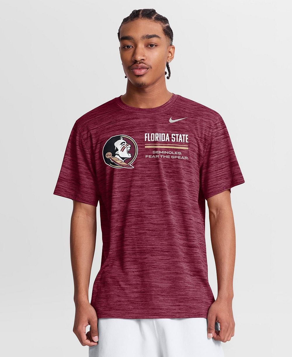 Men's Nike Garnet Florida State Seminoles Sideline Velocity Dri-FIT T-Shirt