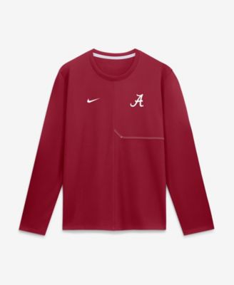 Nike мужская длинная футболка Dri-FIT с защитой от ультрафиолета Crimson Alabama Crimson Tide 2026 Sideline Coaches