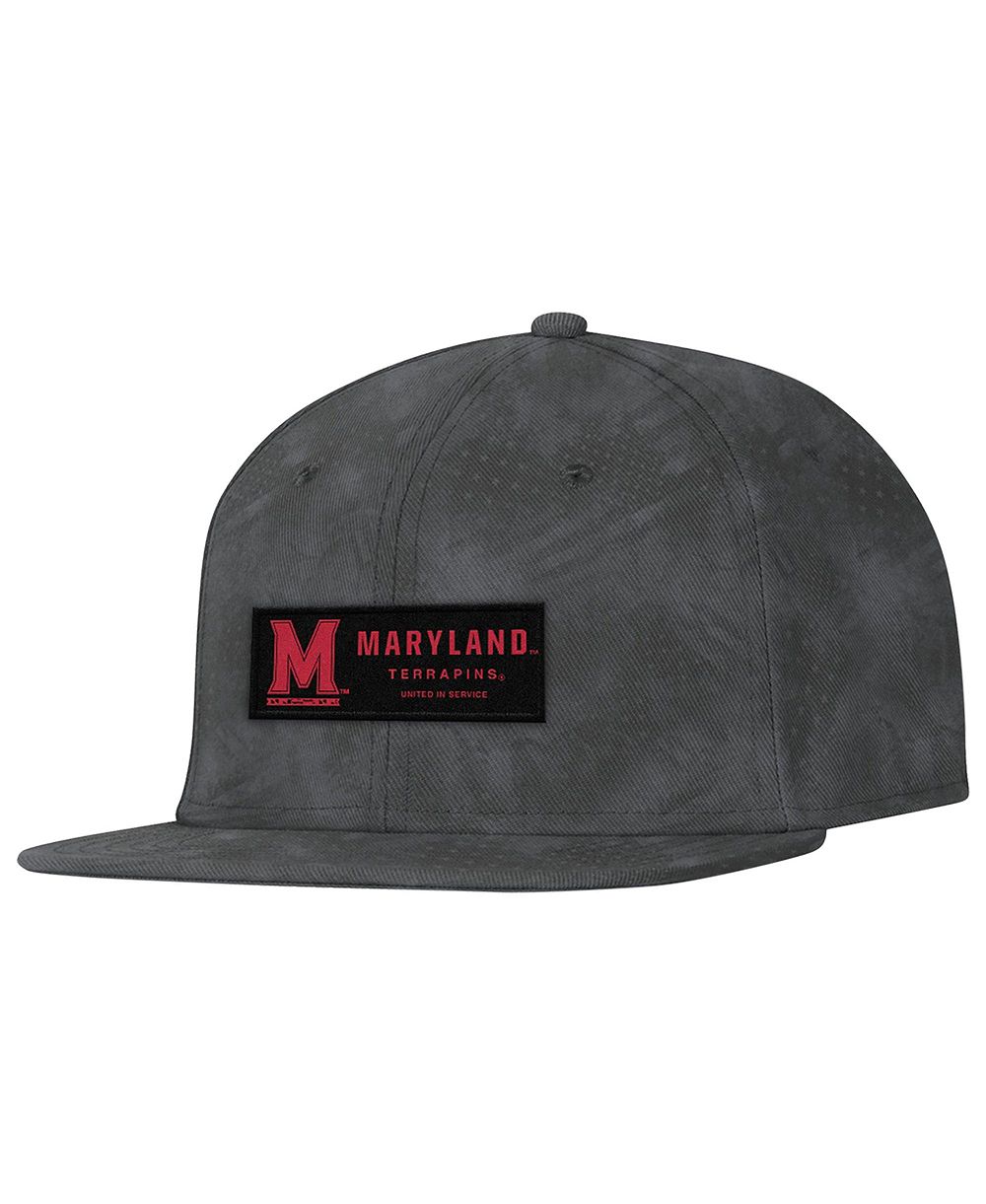 Under Armour Men's Charcoal Maryland Terrapins Freedom Collection ArmourFuse Snapback Hat