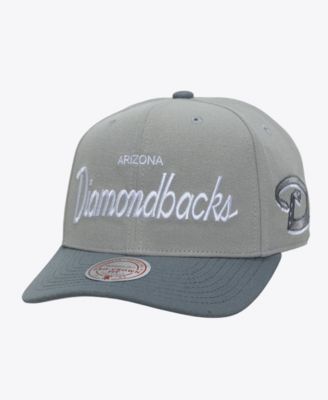 Mitchell & Ness мужская регулируемая бейсболка Gray Arizona Diamondbacks Cooperstown Thunderstorm Pro-Crown Mitchell Ness