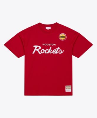 Мужская футболка Mitchell & Ness Red Houston Rockets Head Coach