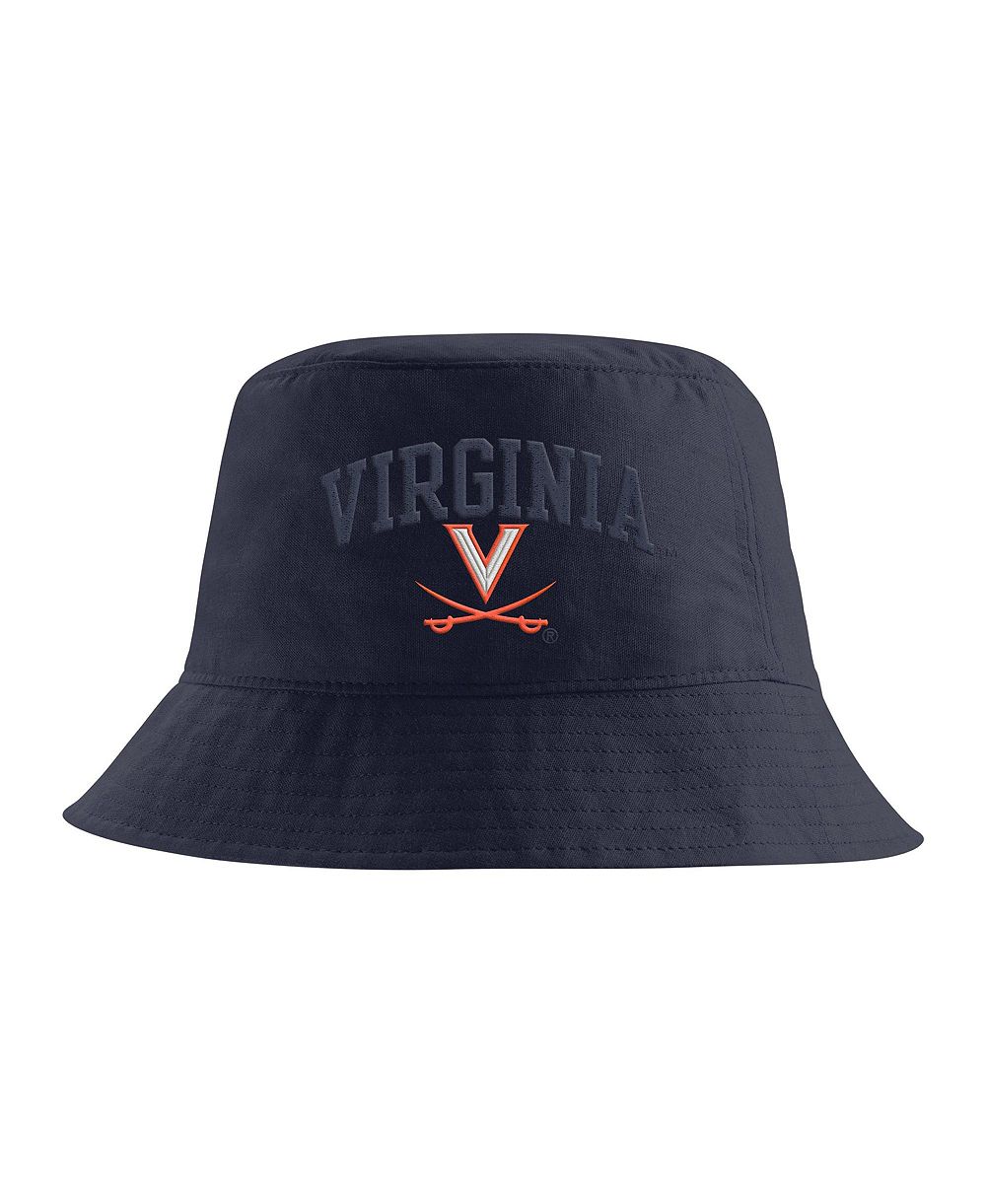 Men's Nike Navy Virginia Cavaliers Apex Striped Bucket Hat