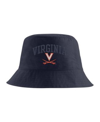 Мужская кепка-ведро Nike Navy Virginia Cavaliers Apex в полоску